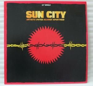 ★★ARTISTS UNITED AGAINST APARTHEID SUN CITY★国内盤[11FP