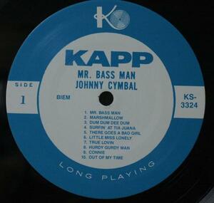 JOHNNY CYMBAL MR. BASS MAN★KAPP US 再発盤[606BP