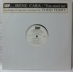 IRENE CARA YOU NEED ME★TODD TERRY REMIX 8ver★PROMO[908AP