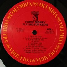 EDDIE MONEY PLAYING FOR KEEP★1980年リリース ★US盤 ★アナログ[865KP_画像5