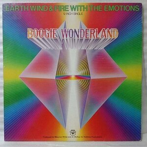 ★★EARTH WIND & FIRE with EMOTIONS BOOGIE WONDERLAND ★国内盤 12インチ アナログ[849KP