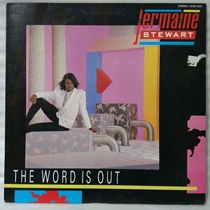 ★★JERMAINE STEWART THE WORD IS OUT★国内盤 アナログ [112KP///