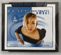 AMBER DO THAT ME ONE MORE TIME リミックス 5VER収録 2000年リリース / CD [3823CDN-AM_画像1