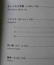 日本のオリジナルピアノ曲集 コンサートピースコレクション 2005 ~PTNA公募作品による~★中古本 【楽譜(小)】[66BO_画像5