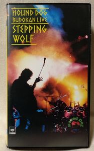 VHS Hound Dog Hounddog Budokan Live Wolf с Live Wolf ★ 1983 Живая запись ★ с картой текста ★ Видео [7788CDN