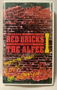 VHS THE ALFEE YOKOHAMA RED BRICKS 15th SUMMER 1996 * 1996 год Release * видео [6798CDN