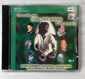 USTAD ZAKIR HUSSAIN: THE VERSATILE GENIUS ★ タブラ奏者 / CD [3127CDN