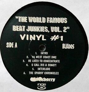 ★★THE WORLD FAMOUS BEAT JUNKIES VOL.2 VINYL #1 ★アナログ盤 [2504RP