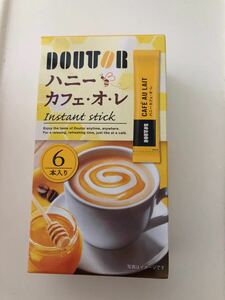 数量限定ドトールコーヒー ハニーカフェ・オ・レ インスタントスティック ×12箱 インスタント(箱付き）
