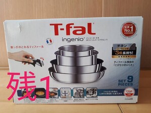 Tfal ティファール インジニオネオ IHステンレス エクセレンス 9点セット