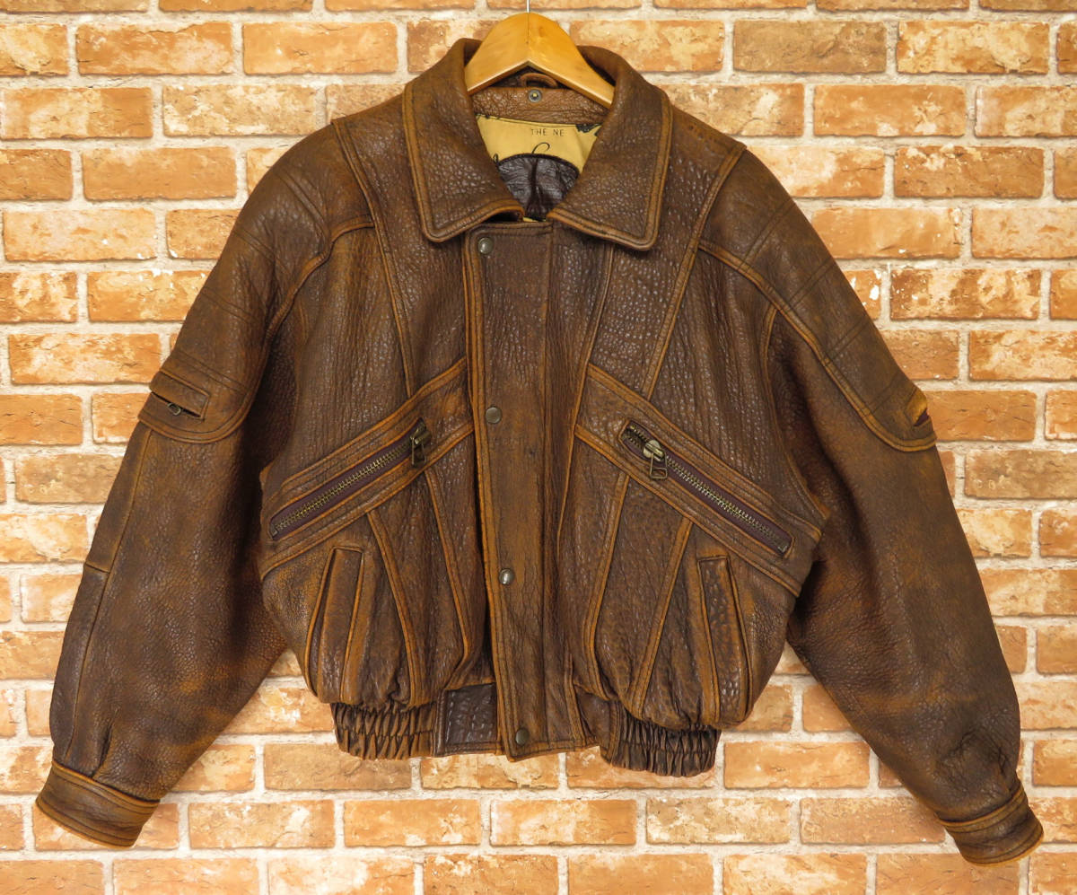 ブランドのギフト Wind カウレザー ボマージャケット レザージャケット 【おすすめ】 Wind Armor カウレザー ボマージャケット レザージャケット ライナー付 レザージャケット