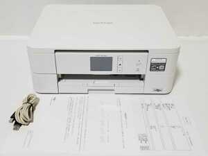 総印刷枚数701枚　美品　全額返金保証付 brother インクジェットプリンター インクジェット複合機 DCP-J572N 