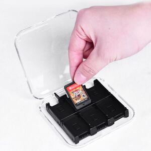 Switch ゲームカードケース スイッチ カードケース 12枚 収納 薄型 防塵 ソフト 任天堂 収納ケース