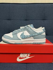 24cm NIKE WMNS DUNK LOW ESS Paisley ナイキ ダンク ロー ペイズリー　DH4401-101 国内正規新品