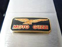 【Spiral】モトグッチ/MOTO GUZZI Zippo/ジッポライター・シルバー 新品/_画像2