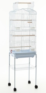  exclusive use stand attaching * ceiling open bird cage bird small shop [ bird cage bird gauge bird gauge hand riding parakeet parrot se regulation parakeet ]*