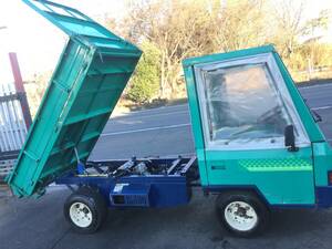  乗用運搬vehicle MOVAN　4WD 油圧Dump truck　ディーゼルengineセルincluded 500kg Used item