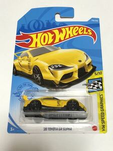 20 TOYOTA GR SUPRA スープラ イエロー / ホットウィール ミニカー