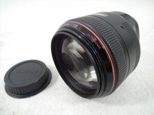 □ Canon キャノン EF 85mm 1.2L レンズ 現状品 中古 220106B5020