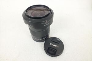 ◆ Canon キャノン レンズ EF-M 11-22mm 1:4-5.6 IS STM 中古 現状品 211209B2105B