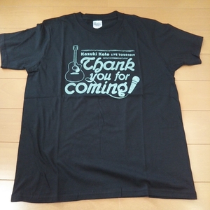  new goods Kazuki Kato LiveTOUR 2019... number . Kato peace . Live T-shirt 160 black 