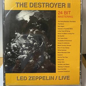 LSD★LED ZEPPELIN/THE DESTROYER II デッドストック新品 オリジナル・プレス廃盤3枚組CD LSD-22/23/24