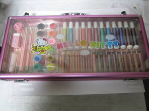 文具 色鉛筆(42色)セット HELLO KITTY 中古品