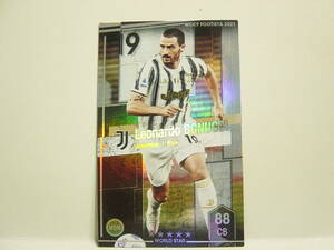 WCCF FOOTISTA 2021 レオナルド・ボヌッチ　Leonardo Bonucci 1987 Italy　Juventus FC 20-21　F21R