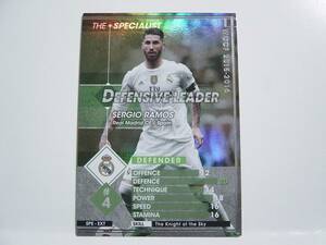 WCCF 2015-2016 SPE-EXT セルヒオ・ラモス　Sergio Ramos 1986 Spain　Real Madrid CF 15-16 Extra Card