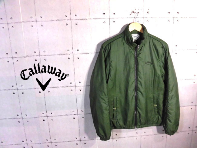 贈答品 美品 callaway キャロウェイ 半袖ハーフジップジャケット 3L