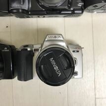 A0282 ミノルタ　一眼レフ　フィルムカメラ　大量　まとめて　11点　セット　αシリーズ　7xi 5xi など　レンズ付き　ジャンク品_画像10