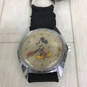 A0326 動作品 腕時計 ディズニー ミッキーマウス 5000-7000 手巻 動作品 アンティーク