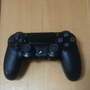 PS4コントローラ DUALSHOCK4 デュアルショック4 黒 修理、動作確認済