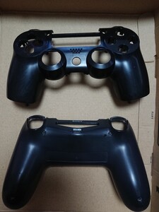 PS4 コントローラーシェル&インナーフレームセット ジェットブラック ホワイト ソニー