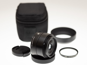 ●SIGMA 単焦点広角レンズ Art 30mm F2.8 DN ブラック ソニーEマウント用