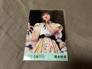 清水紗良 STU48 SUMMER SETOUCHI TOUR2021 Blu-ray／DVD 封入ランダム生写真