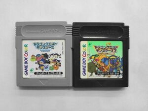 GB21-051 任天堂 ニンテンドー ゲームボーイ GB ドラゴンクエストモンスターズ 1 2 マルタのふしぎな鍵 ルカ セット レトロ ゲーム ソフト