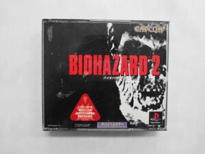 PS21-131 ソニー sony プレイステーション PS 1 プレステ バイオハザード2 カプコン 人気 シリーズ レトロ ゲーム ソフト 使用感あり