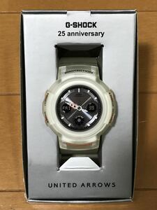 UNITED ARROWS G-SHOCK AWG-525UAJ スケルトン 新品未使用品 25周年記念モデル