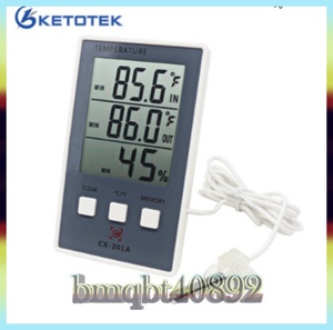 ul●デジタル温度計湿度計　屋内屋外温度湿度計C / F LCDディスプレイセンサー　プローブウェザーステーション