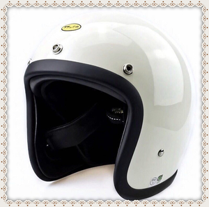 【新品 特価】ホワイト ジェットヘルメット 500TXビンテージ ハーレー 3rgvt BELL レプリカ チョッパー ボバーサイズ選択可