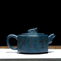 急須 茶壷 帯網 中国茶器 帯網 深蒸し茶用 紫砂茶壷 ティーポット茶和家 紫砂 茶壷 300cc 深蒸し茶用 帯網急須 中国江蘇省技巧産 wc641_画像2