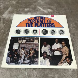 【国内盤】DELUXE PORTRAIT OF THE PLATTERS プラターズ / LP レコード / SMX7068 / 英字歌詞カード有 / 洋楽ポップスソウル /