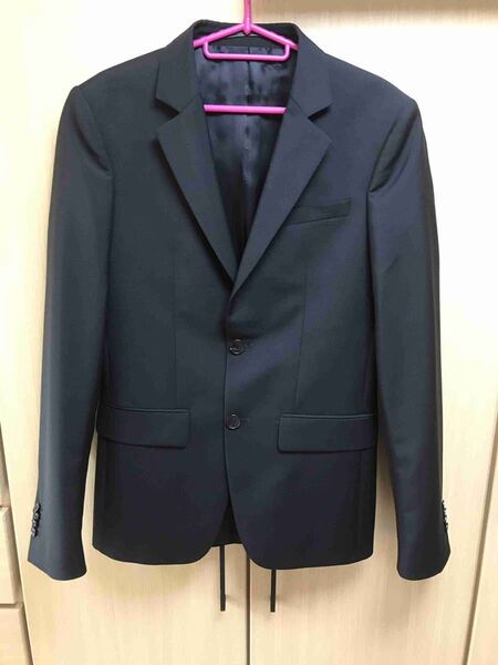 正規美品 18SS Givenchy ジバンシィ ジバンシー スター 星 スタッズ 装飾 テーラードジャケット 黒 44 BM300A 100H