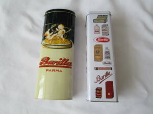 バリラ パスタ缶　限定品 空き缶 エンジェル パッケージ 未使用品