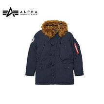 アルファインダストリー ALPHA INDUSTRIES N-3B ALPINE PARKA REPLICA BLUE Lサイズ メンズ ジャケット ミリタリー almjn49503c1rbll_画像1