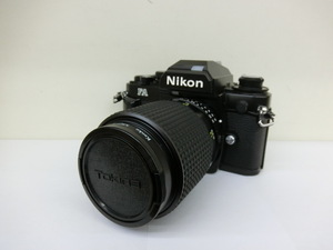 ニコン　Nikon　カメラ　FA　トキナー90mmレンズ付　中古 ジャンク G1-44◎