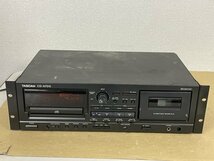 211009159 TASCAM CD-A700 　CD　カセットデッキ　動作確認済　ジャンク品　_画像1