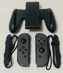 ニンテンドースイッチ ジョイコン2個セット グレー 一部ジャンク扱い Nintendo Switch Joy-Con 1円スタート