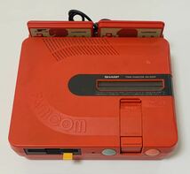 1円スタート SHARP ツインファミコン AN-500R 動作未確認 ジャンク扱い シャープ Nintendo FC_画像1